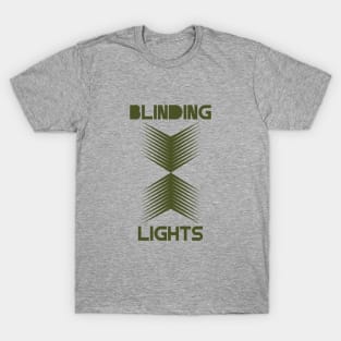 Blinding Lights, green T-Shirt